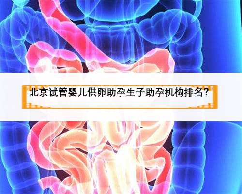 北京试管婴儿供卵助孕生子助孕机构排名？